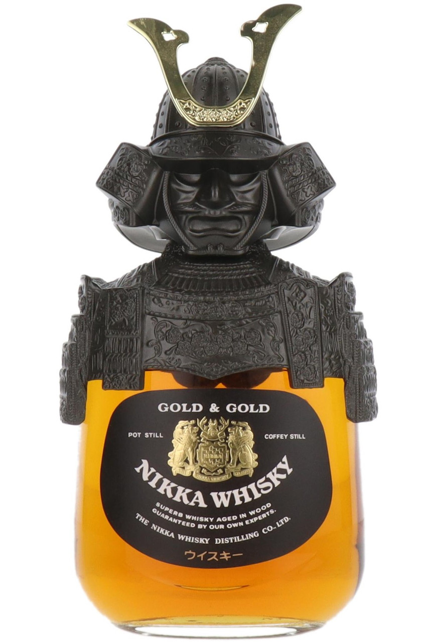 NIKKA G&G サムライ型ウイスキー Nikka G&G - Gold & Gold Samurai Edition Blended Whisky, Japan, 750ml
