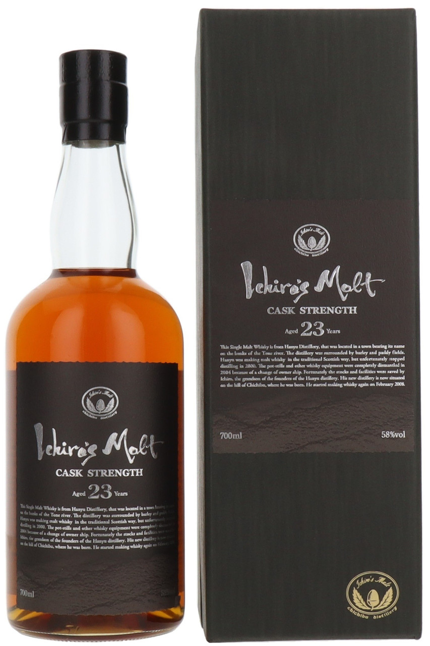 Chichibu Hanyu Ichiro`s Malt 23 Year Cask Strength, Japan, 70cl