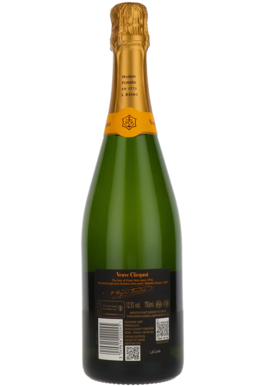 Veuve Clicquot Yellow Label Brut Non Vintage Champagne from
