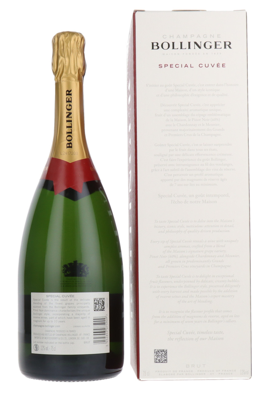 【シャンパン】Bollinger Special Cuvee 【限定パッケージ】 Bollinger Brut Special Cuvee Champagne - Liquor Store New York