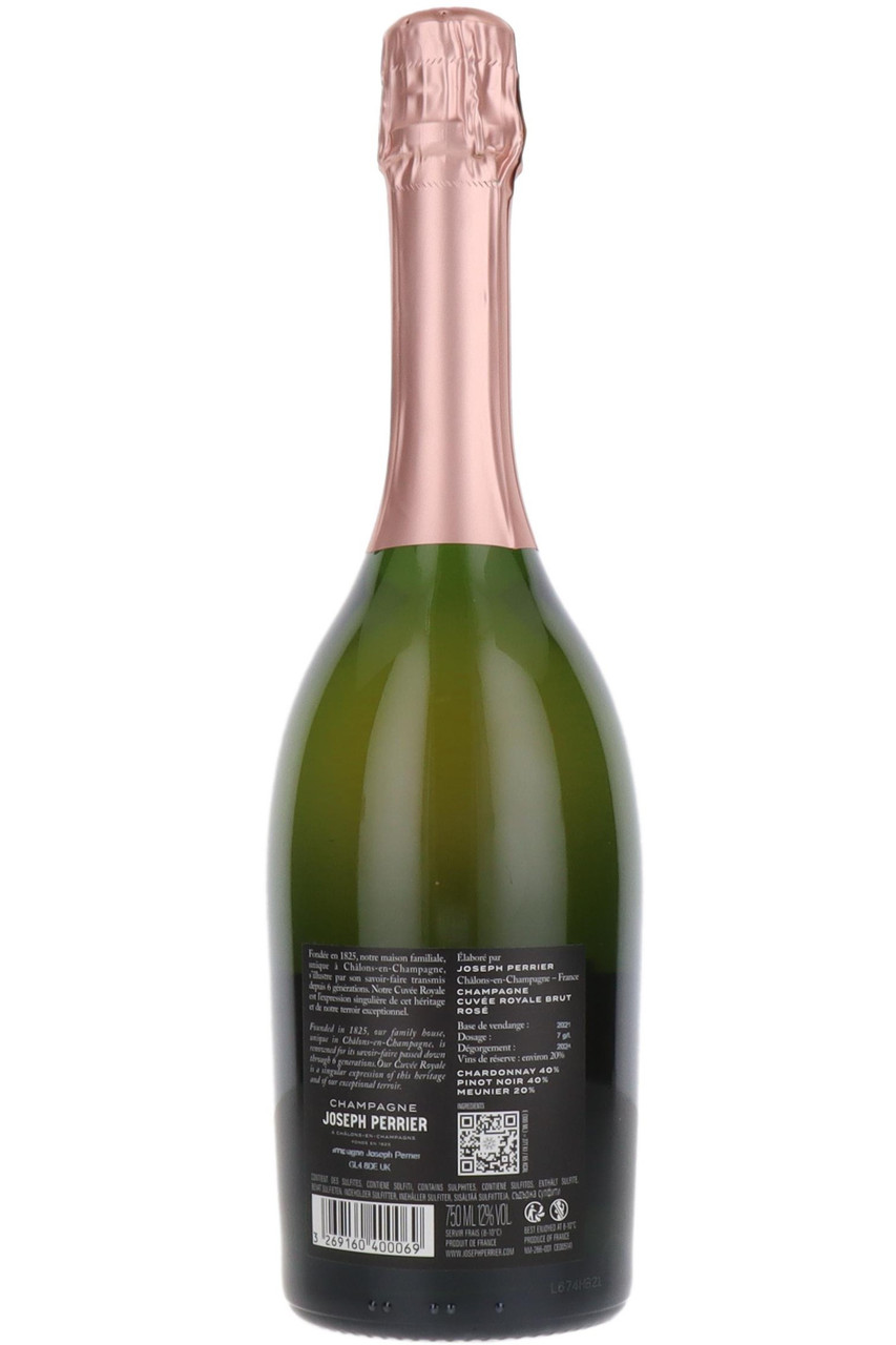 Joseph Perrier Rose Joseph Perrier Champagne from Fraziers Wine