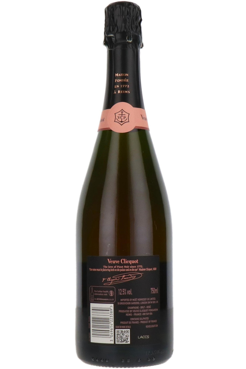 飲料・酒 ☆Veuve Clicquot ロゼシャンパン 750ml 12.5%Vol