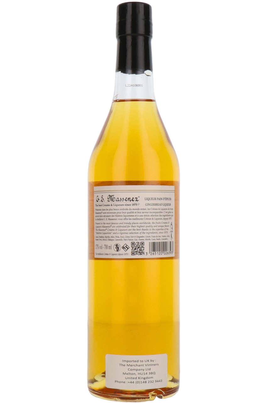 Gingerbread Liqueur de Pain d Epices Massenez