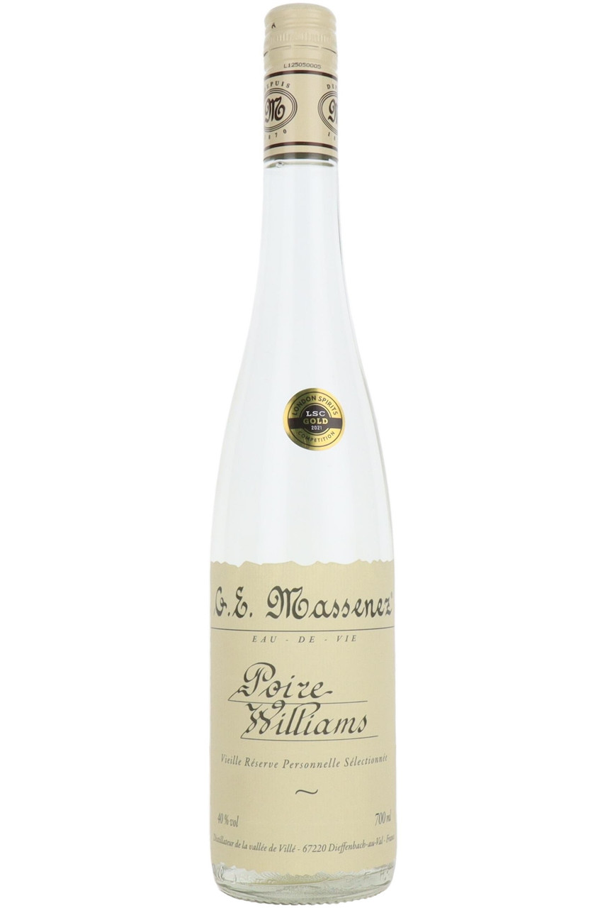 Eau de Vie Poire de William VRP Massenez