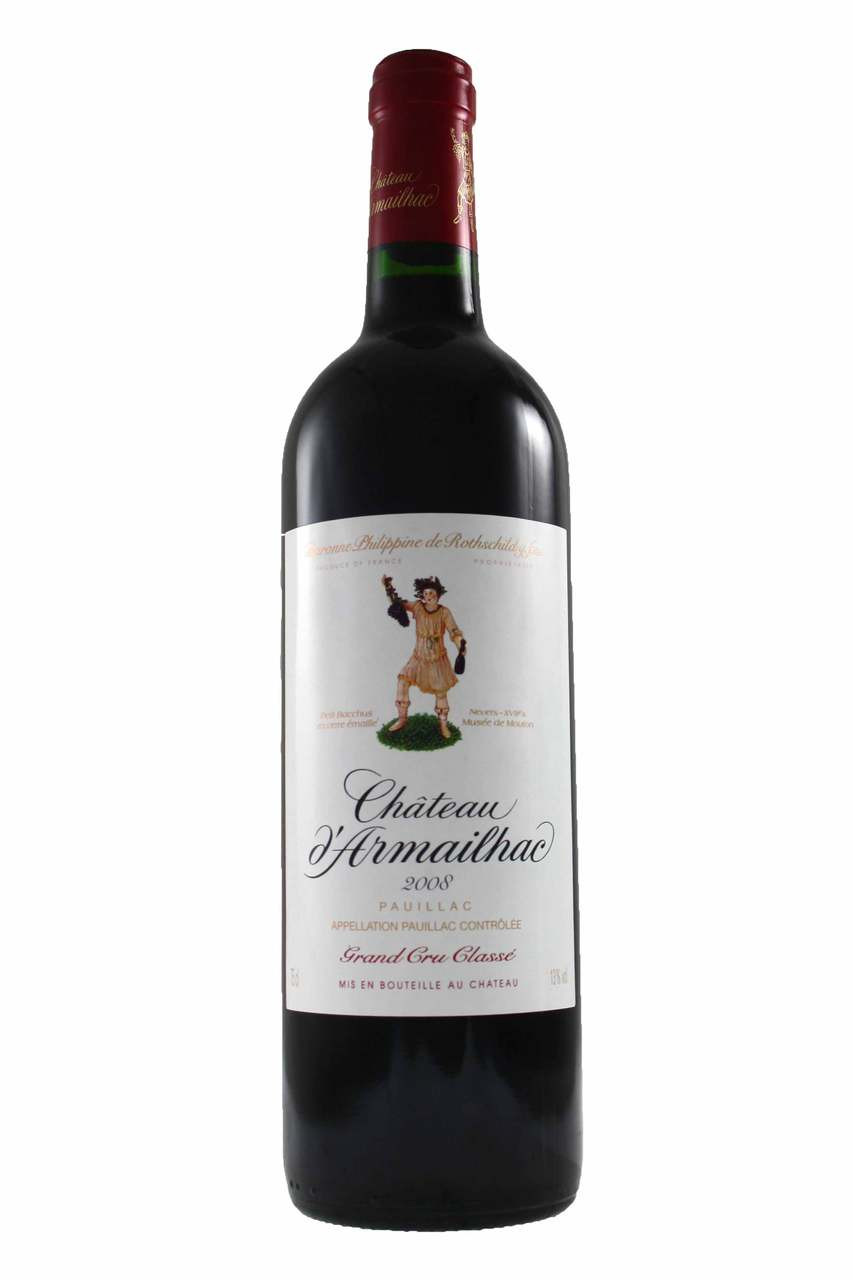Château D'Armailhac Pauillac 5eme Grand Cru Classe 2008