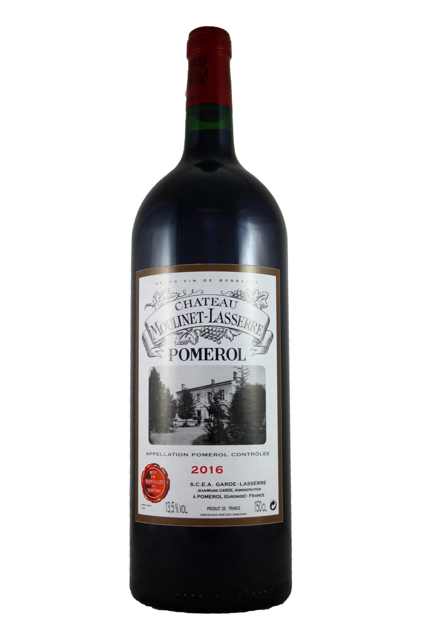 Château Moulinet Lasserre Magnum, Pomerol, Bordeaux 2016