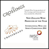The Crossings Wines from New Zealand Wine Producer of the Year 2014 The Crossings Wines from New Zealand Wine Producer of the Year 2014