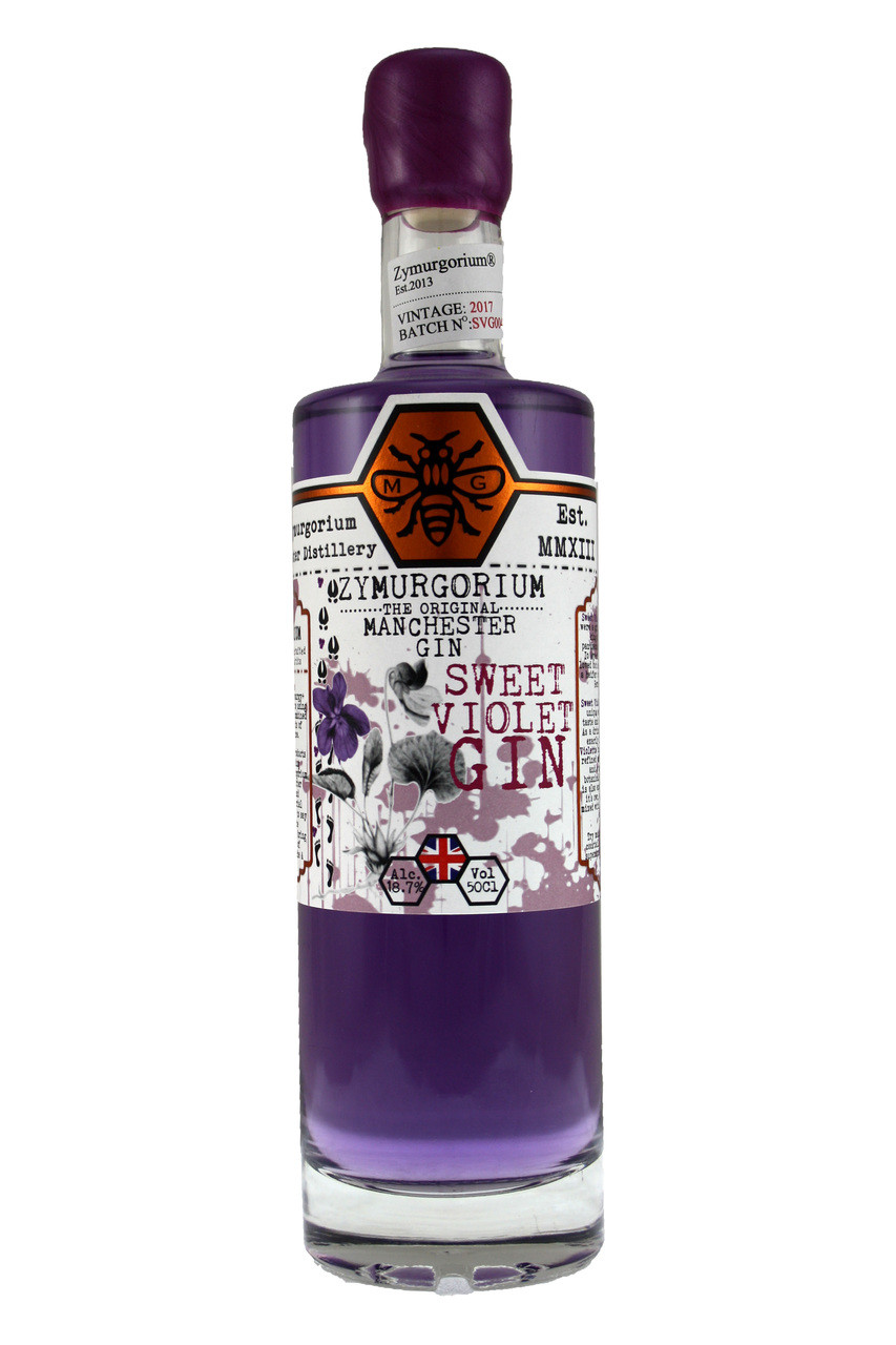 Zymurgorium Sweet Violet Gin Liqueur, Sharish from Fraziers Wine Merchants