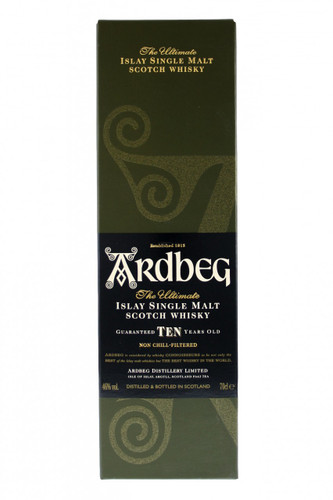 Ardbeg 10 year old box