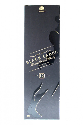 Johnnie Walker Black Label Blended Scotch Whisky Box