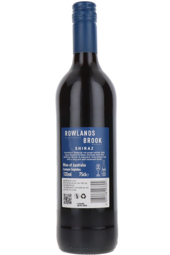 Rowlands Brook Shiraz, Southeast Australia, NV