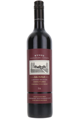 Wynns John Riddoch Cabernet Sauvignon, Coonawarra, South Australia, 2019
