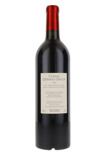 Château Quinault L'Enclos, St Emilion Grand Cru Classé, Bordeaux, France, 2019