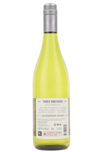 McPherson Three Vineyards Chardonnay, Australia, 2022