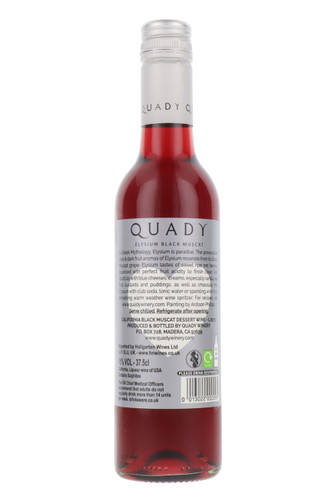Elysium Black Muscat, Dessert Wine, Quady, California, USA, 2021, Half Bottle
