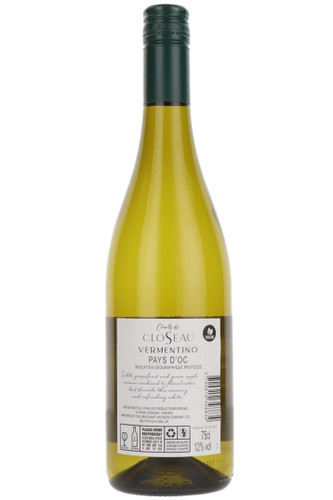 Chants de Closeau Vermentino, IGP Pays D'Oc, France, 2024