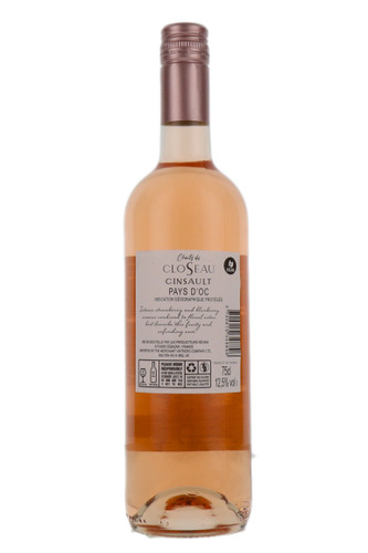 Chants de Closeau Cinsault Rosé, IGP Pays D'Oc, France, 2022