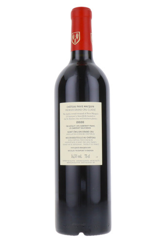 Château Pavie Macquin Premier Grand Cru Classe "B", St Emilion, Bordeaux, France, 2020