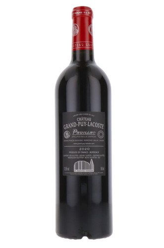 Château Grand Puy Lacoste 5th Growth Pauillac, Bordeaux, France, 2020