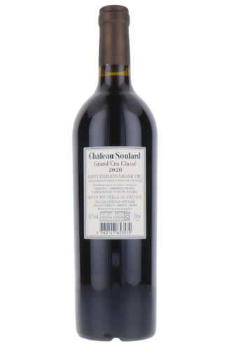 Château Soutard Saint Emilion Grand Cru Classe, Bordeaux, France, 2020