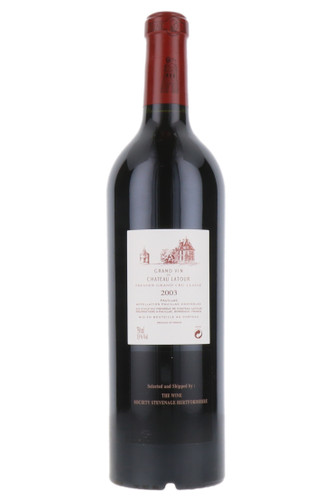 Chateau Latour, Pauillac, Bordeaux, France, 2003