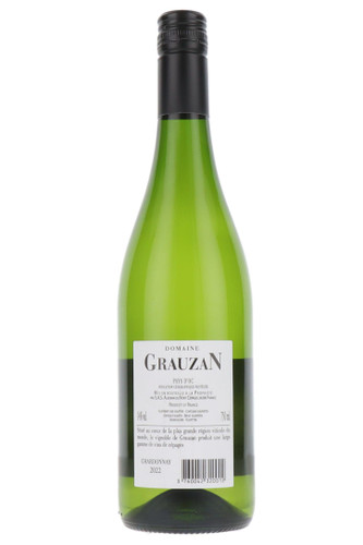Domaine Grauzan Chardonnay, IGP Pays D'Oc, South of France, 2022