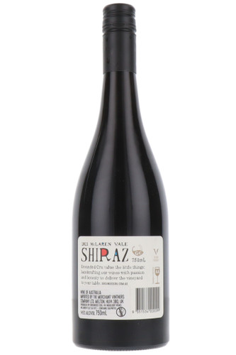 Grounded Cru Shiraz, McLaren Vale, South Australia, 2021