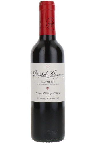 Château Cissac Cru Bourgeois Superieur, Haut Medoc, Bordeaux, France, Half Bottle, 2022