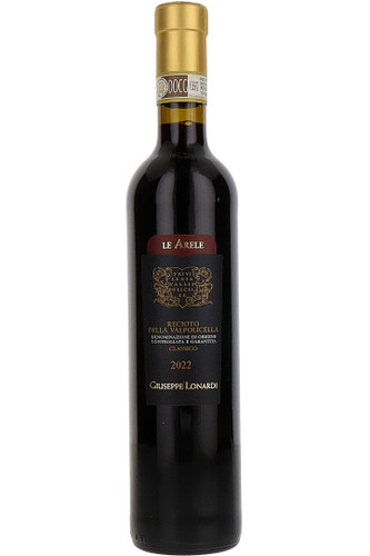 "Le Arele" Recioto Della Valpolicella Classico DOC, Giuseppe Lonardi, Veneto, Italy, 2022, 50cl