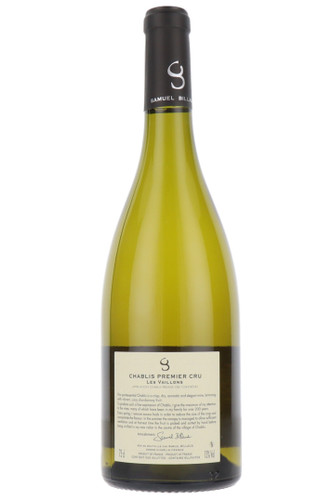 Chablis 1er Cru Vaillons Vieilles Vignes, Samuel Billaud, Burgundy, France, 2022