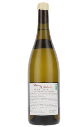 Chablis Grand Cru Les Clos, Domaine des Malandes, Burgundy, France, 2022