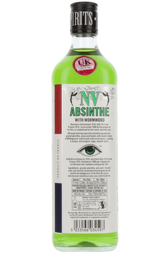La Fee NV Verte Absinthe 40% ABV, France