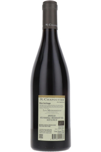 Crozes-Hermitage Les Meysonniers, M Chapoutier, Northern Rhone, France, 2022