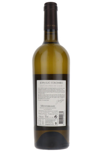 Les Collines de Laure Blanc, Jean-Luc Colombo, IGP Méditerranée, Rhône, France, 2020