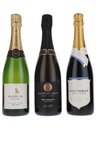 A Trio of English Sparkling Wines (3 x 75cl)