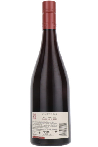 Cloudy Bay Pinot Noir, Marlborough, New Zealand, 2022