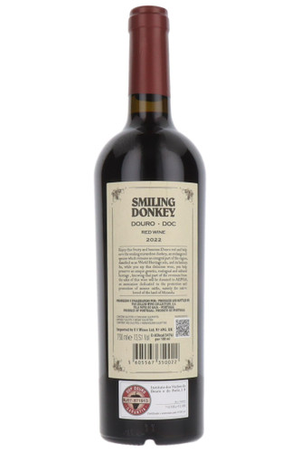 Smiling Donkey Douro Red, Barão de Vilar, Douro, Portugal, 2022