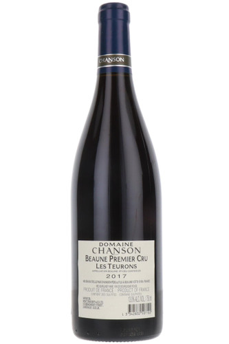 Beaune Teurons 1er Cru, Domaine Chanson, Cote De Beaune, Burgundy, France, 2017