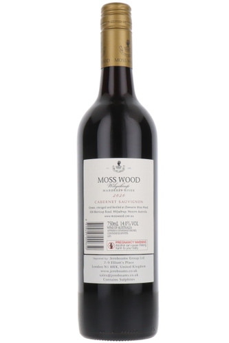 Moss Wood Cabernet Sauvignon, Wilyabrup, Margaret River, Western Australia, 2020