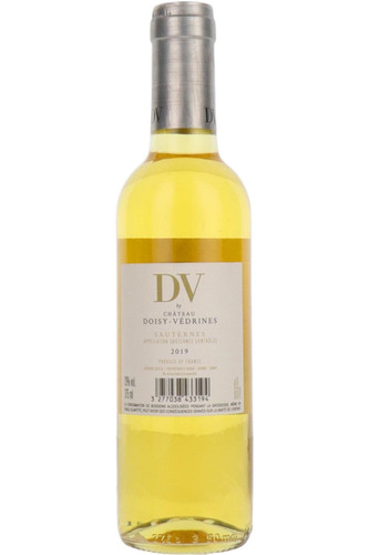 DV By Chateau Doisy Vedrines Sauternes, Bordeaux, France, 2019, Half Bottle