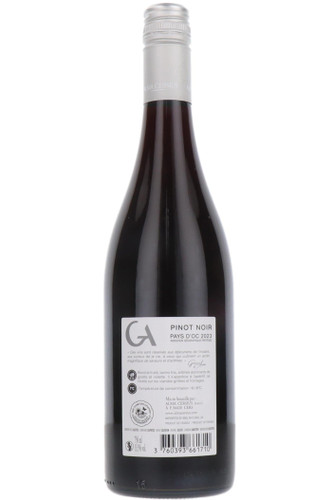 Guillaume Aurele Pinot Noir, IGP Pays D'Oc, Languedoc, Southern France, 2023
