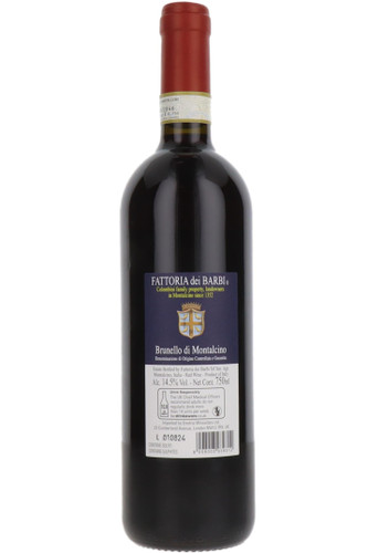 Brunello Di Montalcino Fattoria dei Barbi, Tuscany, Italy, 2019