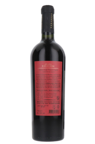 Casarena "Owen" Single Vineyard Cabernet Sauvignon, Agrelo, Lujan de Cuyo, Mendoza, Argentina, 2021
