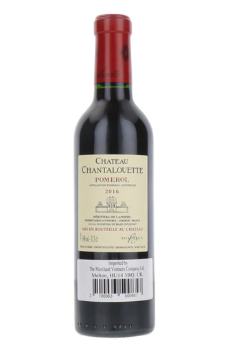 Château Chantalouette, Pomerol, Bordeaux, France, 2016, Half Bottle