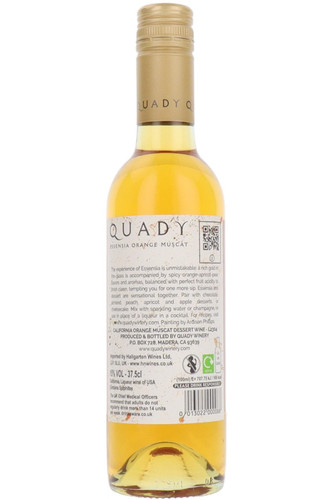 Essensia Orange Muscat Dessert Wine, Quady, California, 2022, Half Bottle