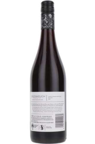 Greenhough "Stones Throw" Pinot Noir, Nelson, South Island, New Zealand, 2021