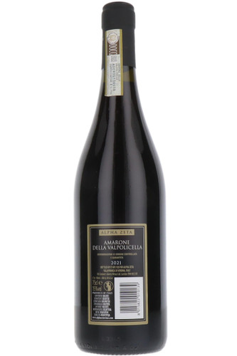 Alpha Zeta, `A` Amarone della Valpolicella, Valpolicella, Veneto, Italy, 2021
