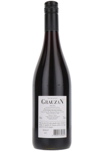 Domaine Grauzan Merlot, IGP Pays D'Oc, South of France, 2023