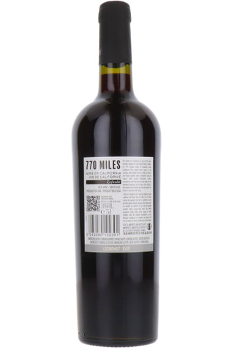 770 Miles Red Zinfandel, USA, 2023
