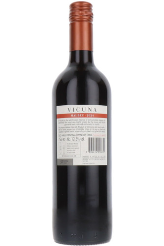 Vicuna Malbec, Valle Central, Chile, 2024